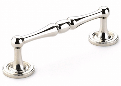Antique Hardware 4 1/2 Inch (4 Inch c-c) Atherton Plain Pull CABINET PULL