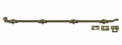Antique Hardware 42 Inch Deltana Offset Heavy Duty Surface Bolt SURFACEBOLT