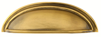Antique Hardware 5 1/4 Inch (4 Inch c-c) Solid Brass Cup Pull CUP PULL