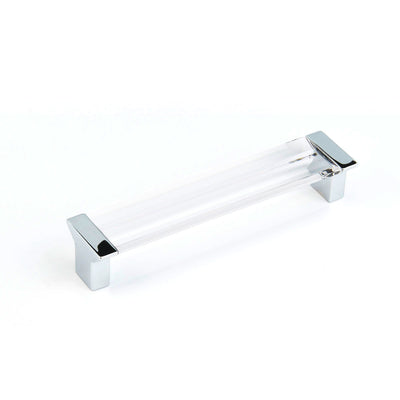 Antique Hardware 5 3/8 Inch (5 Inch c-c) Positano Clear Pull CABINET PULL
