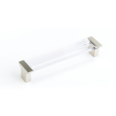 Antique Hardware 5 3/8 Inch (5 Inch c-c) Positano Clear Pull CABINET PULL