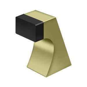 Antique Hardware 2 1/2 Inch Solid Brass Contemporary Floor Door Bumper (Several Finishes Available) Door Stops