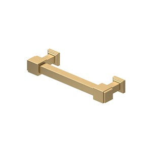 Antique Hardware 4 Inch Solid Brass Manhattan Decorative Cabinet & Furniture Pull (Several Finishes Available) CABINET PULL