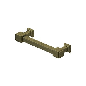 Antique Hardware 4 Inch Solid Brass Manhattan Decorative Cabinet & Furniture Pull (Several Finishes Available) CABINET PULL