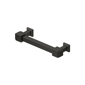 Antique Hardware 4 Inch Solid Brass Manhattan Decorative Cabinet & Furniture Pull (Several Finishes Available) CABINET PULL