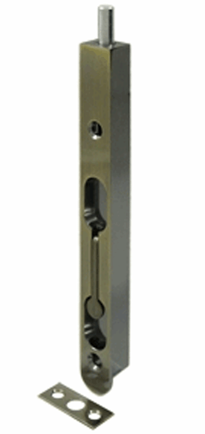 Antique Hardware 7 Inch Zinc Flush Bolt FLUSH BOLT