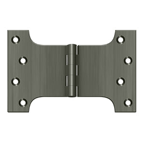 Antique Hardware 4 Inch x 6 Inch Solid Brass Parliament Hinge HINGE