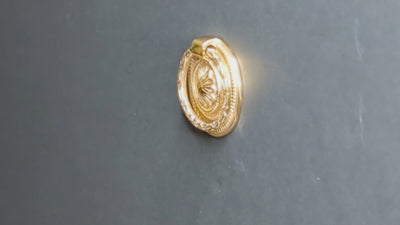 1 3/4 Inch Victorian Style Ring Pull