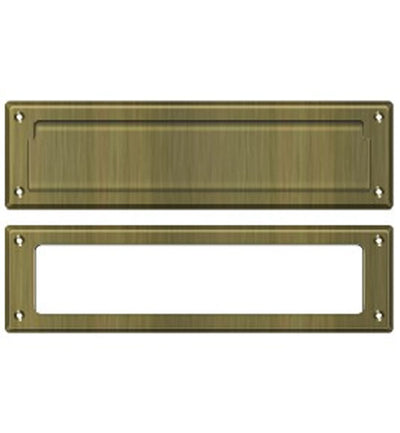 ##Antique Hardware## Magazine Size Front Door Mail Slot
