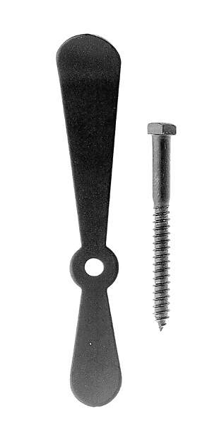 Antique Hardware 7 Inch Steel Wood Mount Shutter Dog (Propeller Style) SHUTTER DOGS