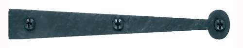 Antique Hardware 5 7/8 Inch Rough Iron Bean Dummy Strap HINGE