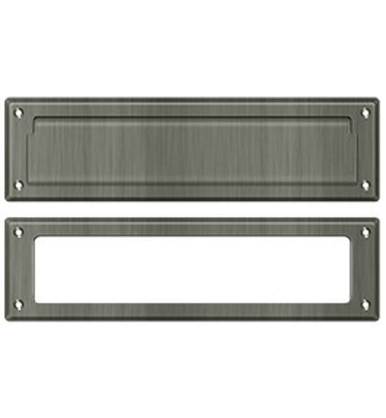 ##Antique Hardware## Traditional Magazine Size Front Door Mail Slot