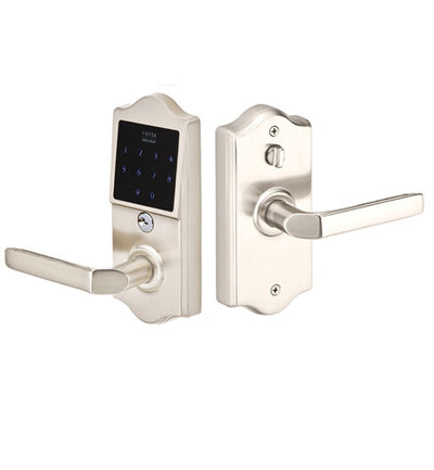 Antique Hardware EmTek E4002 Electronic Keypad Lever Set Electronic Keypad Entryway Sets