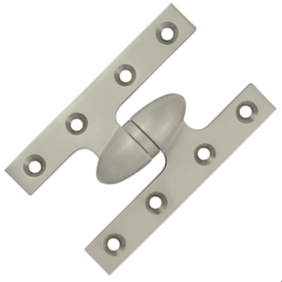 Antique Hardware 5 Inch x 3 1/4 Inch Solid Brass Olive Knuckle Hinge HINGE