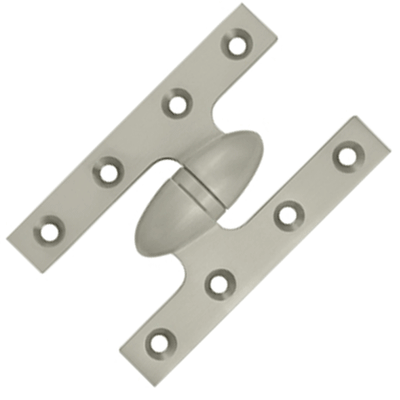Antique Hardware 5 Inch x 3 1/4 Inch Solid Brass Olive Knuckle Hinge HINGE