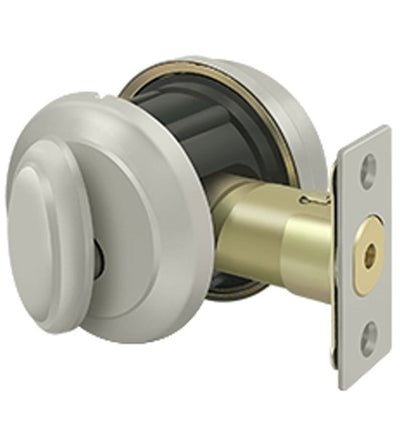 Antique Hardware Deltana Low Profile Port Royal Deadbolt Lock Grade 2 DEADBOLT