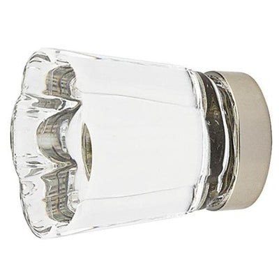 Antique Hardware 1 1/4 Inch Clear Crystal Glass Forza Cabinet & Furniture Knob CABINET KNOB