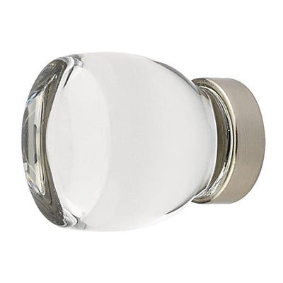 Antique Hardware 1 1/8 Inch Clear Crystal Glass Juneau Cabinet & Furniture Knob CABINET KNOB