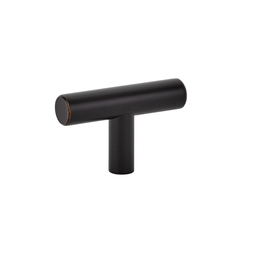 Antique Hardware Emtek 2 Inch Solid Brass Bar T-Shape Cabinet & Furniture Knob CABINET KNOB