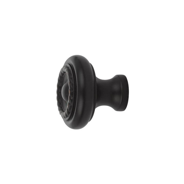 ##Antique Hardware## Emtek 1 Inch Solid Brass Rope Cabinet & Furniture Knob