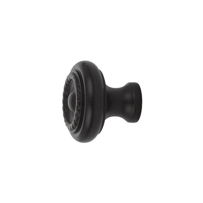Antique Hardware Emtek 1 1/4 Inch Solid Brass Rope Cabinet & Furniture Knob CABINET KNOB