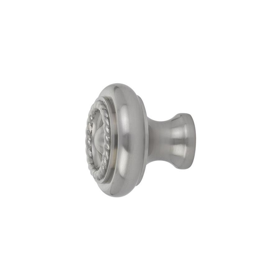 ##Antique Hardware## Emtek 1 Inch Solid Brass Rope Cabinet & Furniture Knob