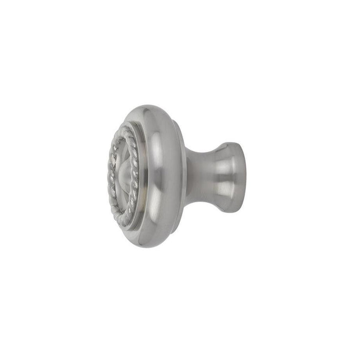 ##Antique Hardware## Emtek 1 1/4 Inch Solid Brass Rope Cabinet & Furniture Knob