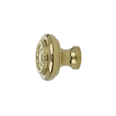 Antique Hardware Emtek 1 1/4 Inch Solid Brass Rope Cabinet & Furniture Knob CABINET KNOB