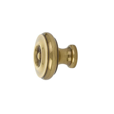 Antique Hardware Emtek 1 Inch Solid Brass Waverly Cabinet & Furniture Knob CABINET KNOB