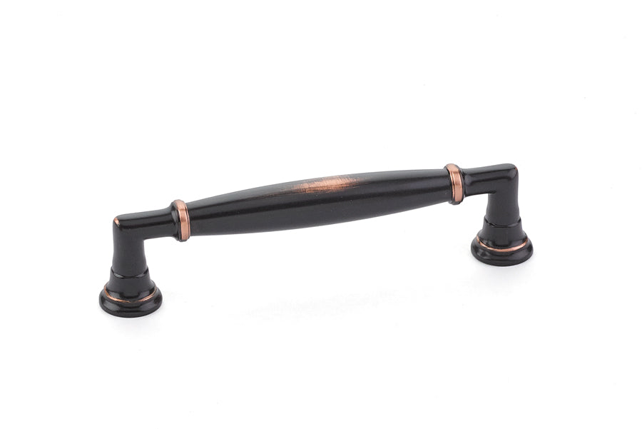 Antique Hardware 8 5/8 Inch (8 Inch c-c) Solid Brass Westwood Pull CABINET PULL
