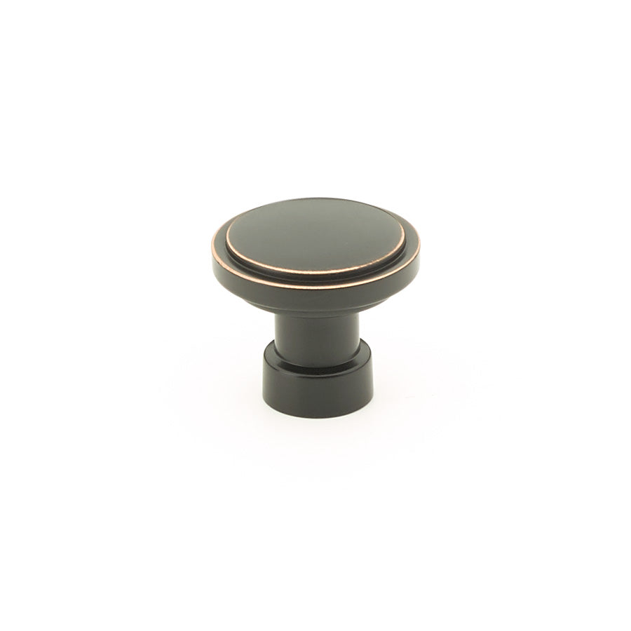 Antique Hardware 1 1/4 Inch Solid Brass Round Haydon Cabinet & Furniture Knob CABINET KNOB