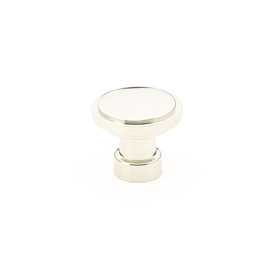 ##Antique Hardware## 1 3/4 Inch Solid Brass Round Haydon Cabinet & Furniture Knob