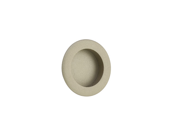 ##Antique Hardware## Solid Brass Round Flush Pull
