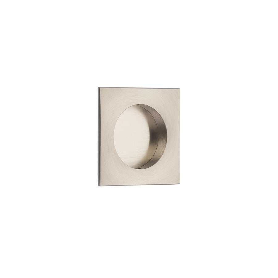 ##Antique Hardware## Solid Brass Square Flush Pull