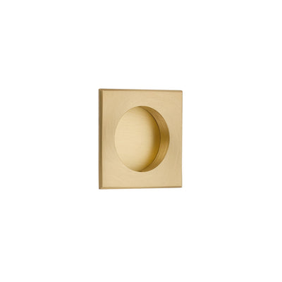 ##Antique Hardware## Solid Brass Square Flush Pull