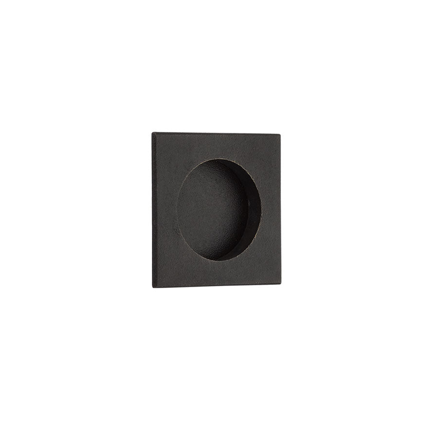 ##Antique Hardware## Solid Brass Square Flush Pull