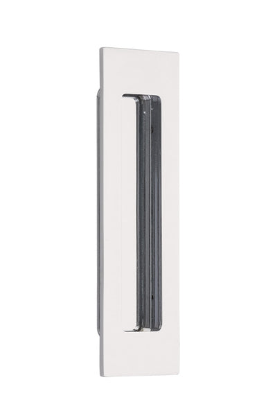 Antique Hardware 7 Inch Solid Brass Modern Rectangular Flush Pull FLUSH-PULL-POCKET DOOR