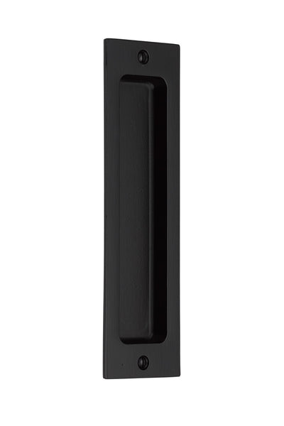 Antique Hardware 8 Inch Sandcast Rustic Modern Rectangular Flush Pull FLUSH-PULL-POCKET DOOR