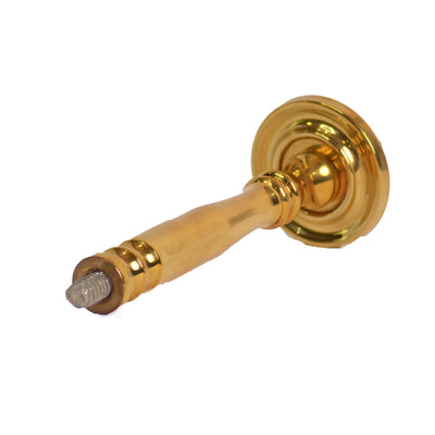 Antique Hardware 3 1/2 Inch Solid Brass Ribbon & Reed Lion Curtain Tie Back (Several Finishes Available) Curtain Holdbacks & Tassels