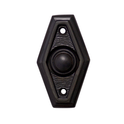 Antique Hardware 2 1/2 Inch Solid Brass Art Deco Style Doorbell Button (Several Finishes Available) DOORBELL