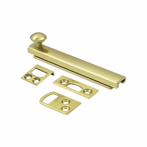 Antique Hardware 4 Inch Solid Brass Surface Bolt SURFACEBOLT