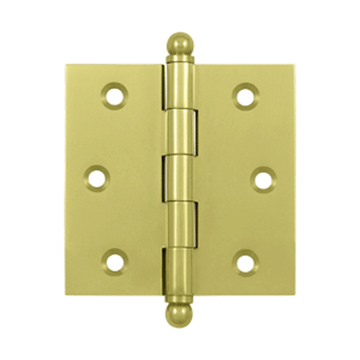 Antique Hardware 2 1/2 Inch x 2 1/2 Inch Solid Brass Cabinet Hinges CABINET HINGE
