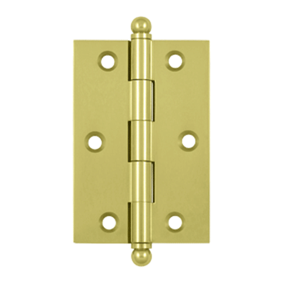 Antique Hardware 3 Inch x 2 Inch Solid Brass Cabinet Hinges HINGE