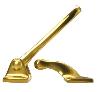 Antique Hardware 4 Inch Solid Brass Door Guard DOOR-HOLDER