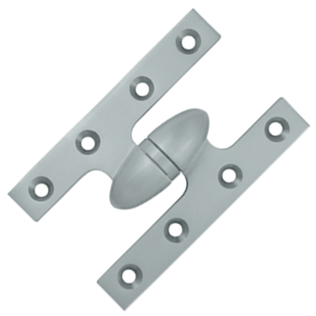 Antique Hardware 5 Inch x 3 1/4 Inch Solid Brass Olive Knuckle Hinge HINGE