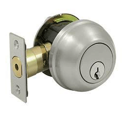 Antique Hardware Deltana Low Profile Port Royal Deadbolt Lock Grade 2 DEADBOLT