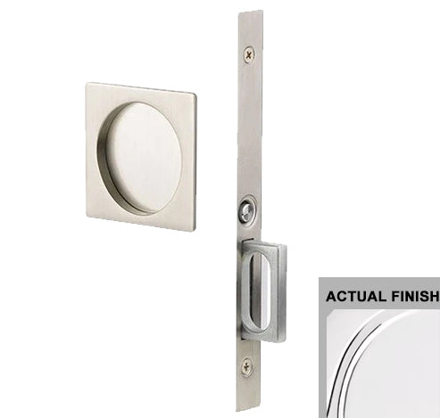 Antique Hardware Emtek Square Brass Mortise Pocket Door (Several Functions Available) POCKET DOOR