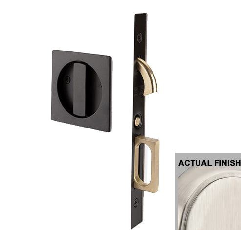 Antique Hardware Emtek Square Brass Mortise Pocket Door (Several Functions Available) POCKET DOOR