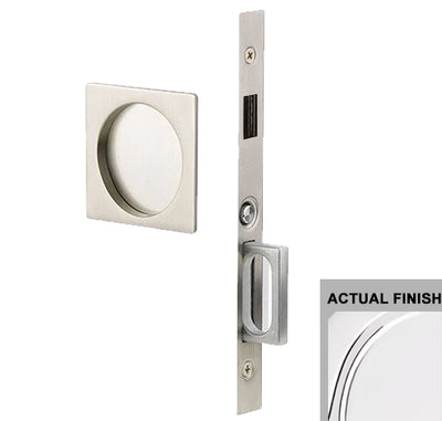 Antique Hardware Emtek Square Brass Mortise Pocket Door (Several Functions Available) POCKET DOOR