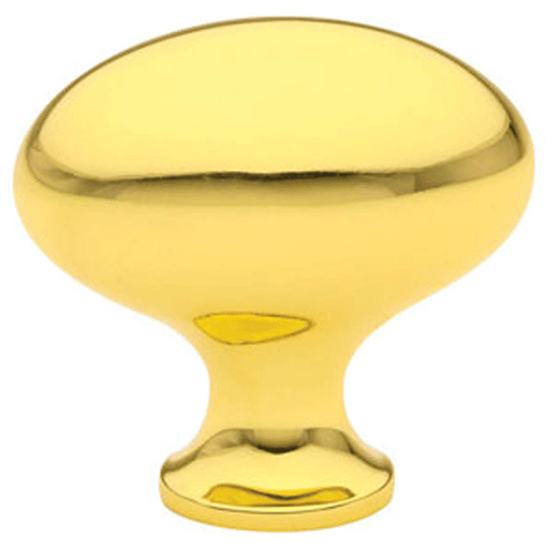 Antique Hardware 1 Inch Solid Brass Egg Cabinet & Furniture Knob CABINET KNOB